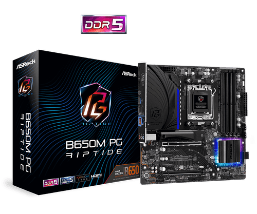 ASROCK B650M PG RIPTIDE /AM5 - 1
