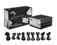 PSU MSI PRO A1000PL PCIE5 - 4