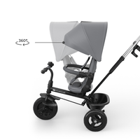 KinderKraft ASTON 2 PLUS триколка СИВА - 3