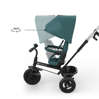 KinderKraft ASTON 2 PLUS триколка ЗЕЛЕНА - 4