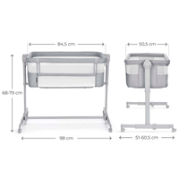KinderKraft NESTEE UP 2 бебешка кошара LIGHT GREY - 5 KinderKraft NESTEE UP 2 бебешка кошара LIGHT GREY - 5