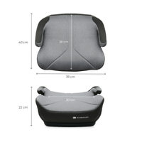 Kinderkraft I-BOOST 2 I-Size столче за кола Grey - 4