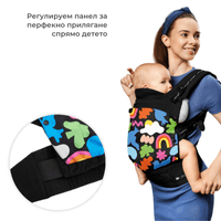 Kinderkraft HUGGY ергономична раница - 5