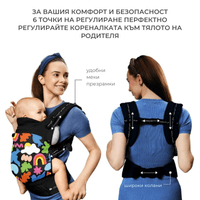 Kinderkraft HUGGY ергономична раница - 8
