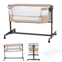 KinderKraft NESTEE UP 2 бебешка кошара BEIGE - 2 KinderKraft NESTEE UP 2 бебешка кошара BEIGE - 2