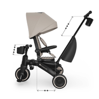 KinderKraft JAZZ 3 сгъваема триколка - 22 KinderKraft JAZZ 3 сгъваема триколка - 22
