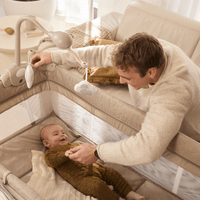 Kinderkraft LEODY UP сгъваема бебешка кошара с аксесоари... - 1