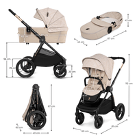KinderKraft бебешка количка 2в1 NEA 2.0 BIZUU WHISPER DUNE - 13 KinderKraft бебешка количка 2в1 NEA 2.0 BIZUU WHISPER DUNE - 13