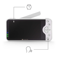 KinderKraft NITEEYE GLOW бебефон WHITE - 6 KinderKraft NITEEYE GLOW бебефон WHITE - 6