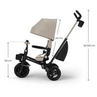 Kinderkraft AVEO 2 Plus триколка BEIGE - 12