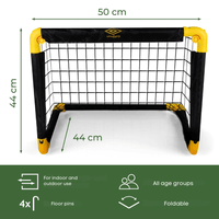 Umbro 2 бр сгъваеми футболни врати 55x44x44 см - 1