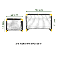 Umbro 2 бр сгъваеми футболни врати 55x44x44 см - 11