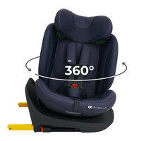 Kinderkraft I-Grow 2 PLUS столче за кола 40-150 cm NAVY - 10