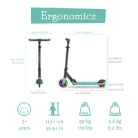 Chillafish Flexxi Glow сгъваема тротинетка - 2