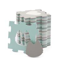 KinderKraft LUNO SHAPES мек пъзел мента KPLUSHMIN - 3