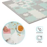 KinderKraft LUNO SHAPES мек пъзел мента KPLUSHMIN - 10