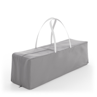 Kinderkraft LEODY UP сгъваема бебешка кошара GREY - 0