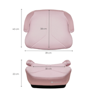 Kinderkraft I-BOOST 2 I-Size столче за кола Pink - 2