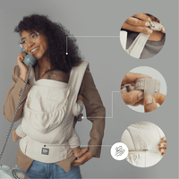 Kinderkraft ELARA ергономична раница BEIGE - 6