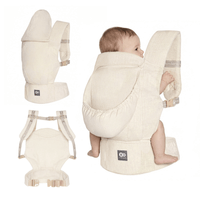 Kinderkraft ELARA ергономична раница BEIGE - 9