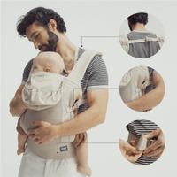 Kinderkraft CARRYBEE ергономична раница BEIGE - 10 Kinderkraft CARRYBEE ергономична раница BEIGE - 10