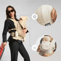 Kinderkraft CARRYBEE ергономична раница BEIGE - 11 Kinderkraft CARRYBEE ергономична раница BEIGE - 11