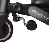 KinderKraft JAZZ 3 сгъваема триколка РОЗОВА - 7