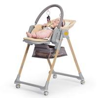 KinderKraft столче за хранене LASTREE дървесно KHLAST00BEGW - 7 KinderKraft столче за хранене LASTREE дървесно KHLAST00BEGW - 7