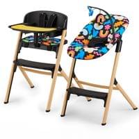Kinderkraft LIVY столче за хранене + CALMEE шезлонг HAPPY... - 1
