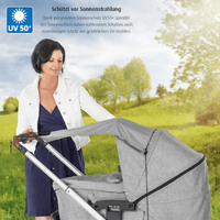 84231 Reer ShineSafe сенник за количка, сив меланж - 4