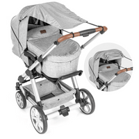 84231 Reer ShineSafe сенник за количка, сив меланж - 5