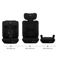 Kinderkraft I-COMFY i-Size столче за кола BLACK - 2