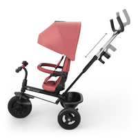 KinderKraft ASTON 2 PLUS триколка РОЗОВА - 2