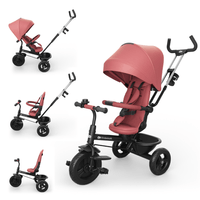 KinderKraft ASTON 2 PLUS триколка РОЗОВА - 6