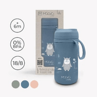 4440 Nuvita термос със сламка 350 ml Powder Blue - 2