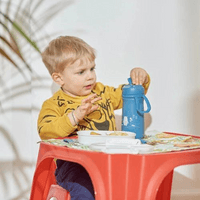 4440 Nuvita термос със сламка 350 ml Powder Blue - 6