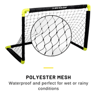 Dunlop сгъваема футболна врата 90x59x61 см - 10
