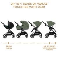 Kinderkraft YOXI бебешка количка 3в1 - 30 Kinderkraft YOXI бебешка количка 3в1 - 30