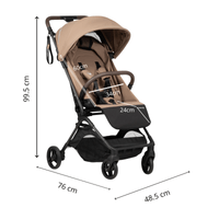 Noordi SIA carbon 5,9 kg бебешка количка - 14 Noordi SIA carbon 5,9 kg бебешка количка - 14