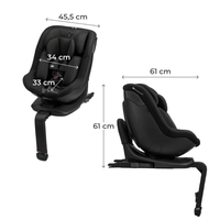 Kinderkraft I-Guard Airflow столче за кола 40-105 cm BLACK - 2