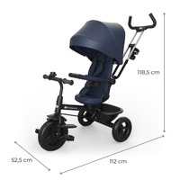 KinderKraft ASTON 2 PLUS триколка СИНЯ - 3