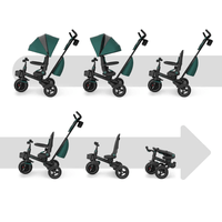 KinderKraft SPINSTEP 2 PLUS триколка ЗЕЛЕНА - 7