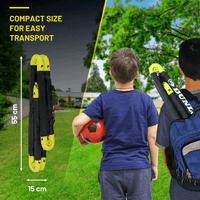 Dunlop 2 бр сгъваеми футболни врати 55x44x44 см - 2