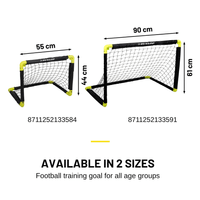 Dunlop 2 бр сгъваеми футболни врати 55x44x44 см - 3