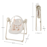 Kinderkraft SWINGEE бебешка люлка - 3