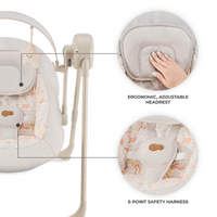 Kinderkraft SWINGEE бебешка люлка - 7