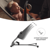 Kinderkraft MIMI шезлонг GREY - 2