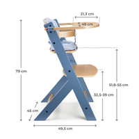 KinderKraft столче за хранене + възглавница ENOCK - 1