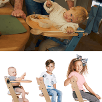 KinderKraft столче за хранене + възглавница ENOCK Nordic... - 4