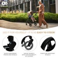 Kinderkraft YOXI бебешка количка 3в1 - 24 Kinderkraft YOXI бебешка количка 3в1 - 24